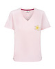 t-shirt damskie Bawełniany T-shirt Bali - Jasny róż 1