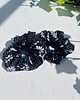 gumki do włosów Czarno-biała gumka do włosów w kropki i drobne kwiatuszki  DAISY 8