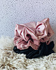 gumki do włosów Satynowa gumka do włosów scrunchie Pudrowy róż RÓŻNE MODELE 8
