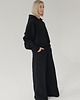 komplety damskie Komplet oversized kangurka i szerokie spodnie czarny 3