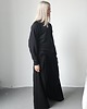 komplety damskie Sarai wygodny komplet bluza i szerokie spodnie z zakładkami Black 2