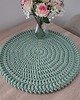 podkładki do kuchni Podkładka szydełkowa boho ze sznurka bawełnianego 55cm 2