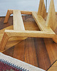 meble - inne Amp Stand - Drewniany stojak na wzmacniacz gitarowy 2