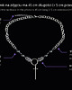 wisiory Chain mail goth * Mars Blade * naszyjnik stal nierdzewna 1