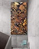 obrazy Obrazy do salonu -  metaliczny płaskorzeźba 80x160cm 3