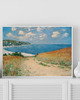 plakaty PLAKAT Monet, krajobraz morski, sztuka ścienna, klify Pourville 1