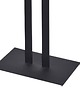 lampy podłogowe Czarno-złota lampa stojąca do salonu w stylu glamour VEGAS MIRROR 4