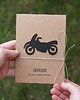 kartki scrapbooking Easy Rider. Zaproszenia z motorem 1
