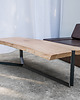 stoliki kawowe Stolik kawowy lity dębowy Drewno Design Loft Dąb 1