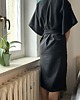 sukienki midi Sukienka TRISHA / czarna z wełną 2