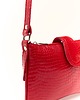 torby na ramię Torebka skórzana na ramię - kroko czerwony  (6392) 3