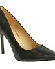 czółenka damskie Czółenka Skórzane szpilki wysokie lekko metalizowane  (4655) 1