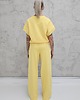 komplety damskie Chiara oversizowy komplet bezrękawnik i spodnie wide leg Butter Yellow 3