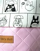 kosmetyczki Kosmetyczka worek duży " mój przyjaciel Totoro" róż 7