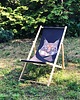 krzesła Leżak z kotem 3