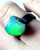 pierścionki srebrne Kameleon- opal 1