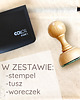 stemple Zestaw EX LIBRIS "Dworek polski" +tusz+ woreczek 3