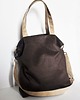 torby XXL TORBA HOBO XXL - czekoladowy, beż 2