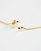 złote naszyjniki 16k Gold Plated Tiny Star Necklace 6