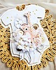 kartki scrapbooking Kartka w kształcie dziecięcego body bodziak 2