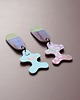 kolczyki drewniane Meeples 4