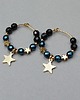 kolczyki - inne Alloys Collection /navy blue star/  - kolczyki 1
