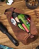 kosmetyczki SKÓRZANA KOSMETYCZKA VINTAGE PAOLO PERUZZI T-52-BR 5