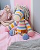 misie i maskotki Tęczowy handmade jednorożec w rozmiarze XL 4