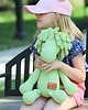misie i maskotki Zielony handmade jednorożec w rozmiarze XL 3
