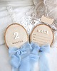 niemowlak - inne Tabliczka powitalna dla noworodka, metryczka dla dziewczynki, prezent noworodek 5