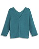 swetry damskie  Alpaka sweter Liliana - morski 1