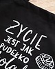 torby na zakupy Torba Życie jest jak pudełko czekoladek 2