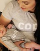 t-shirt damskie Zestaw Koszulka dla Mamy i body dla dziecka z nadrukiem COPY PASTE ROZMIAR M 2