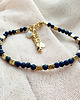 bransoletki z kamieni naturalnych Bransoletka z lapis lazuli , granatowa bransoleta 4