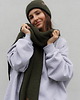 czapki damskie Czapka Cosy Days Oliwkowa Zieleń 100% Merino 2