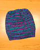 czapki damskie 6907 Ciepła Czapka typu Beanie w Intensywnym Melanżu 2