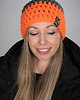 czapki damskie Czapka Triquence 30  - POMARAŃCZOWA  FLUO 1