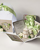 kartki scrapbooking Pamiątka ślubu, exploding box, kartka 3d z torebką zestaw 1