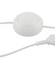 lampy podłogowe Skandynawska lampa stojąca na trójnogu do salonu z abażurem TOKIO VELUR 7