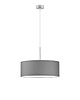 lampy wiszące Beżowa lampa wisząca do salonu z abażurem 50 cm SINTRA 7