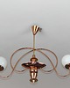 lampy wiszące Żyrandol Mid Century, lata 60 1