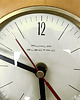 zegary Zegar kominkowy vintage Ruhla Electric lata 70. drewno design mid-century 4