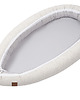 akcesoria do łóżeczek Kokon niemowlęcy szary duży Cotton Grey koronka 1