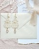 Biżuteria ślubna Kolczyki ślubne z perłami  Lace Me Pure 4