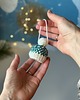 dekoracje świąteczne Ozdoba choinkowa, zawieszka, mini-czapeczka 1