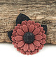 broszki Broszka kwiat kolekcja Grey english rose 2