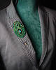 broszki Zelona broszka soutache 3