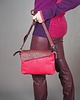 torby na ramię Torebka listonoszka Vicky - różowa crossbody bag 1