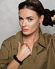 gumki do włosów Jedwabna gumka scrunchie Chocolate Silk 2