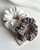gumki do włosów Scrunchie w kratkę Luiza 1